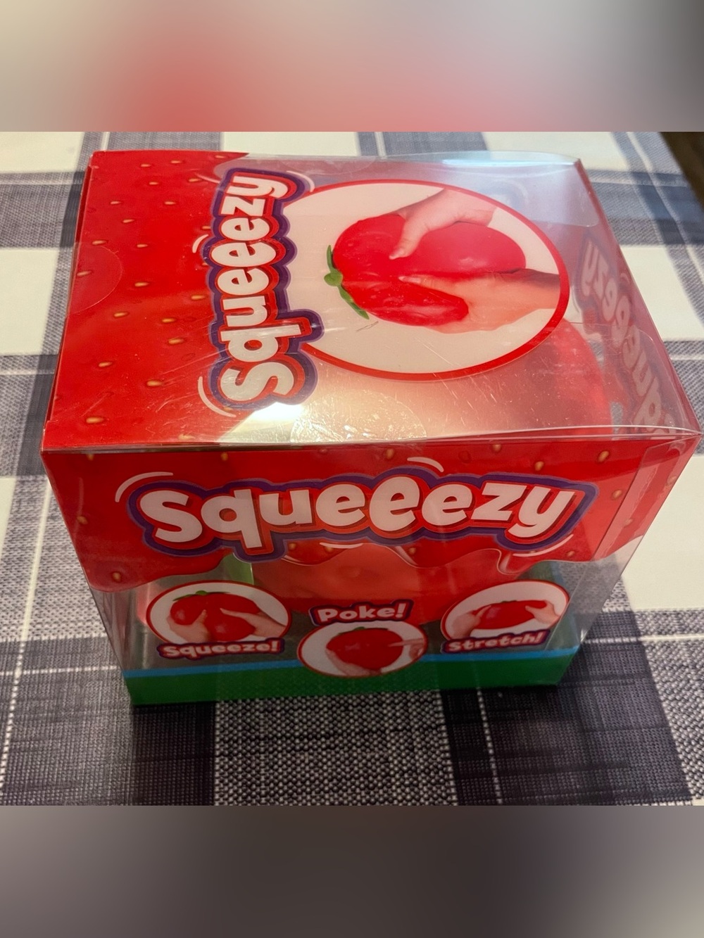Sunny days squeezy strawberry squishy